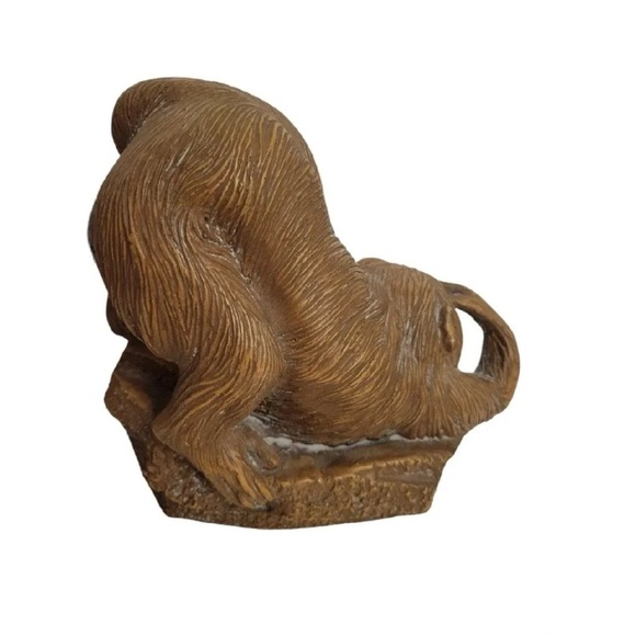 Whimsical Faux Bois See No Evil, Hear No Evil, Speak No Evil Monkey Room Statue - Picture 5 of 6